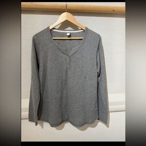 Comfortable gray sweater